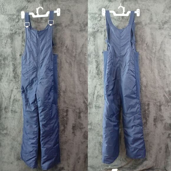 Vintage Obermyer Blue Men's Small Ski Snow Bibs